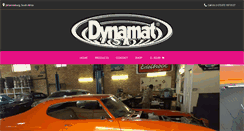 Desktop Screenshot of dynamatsa.co.za